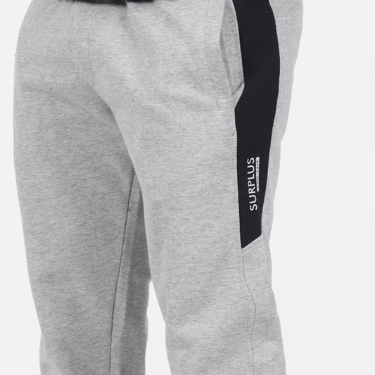 Gray Interlock Joggers